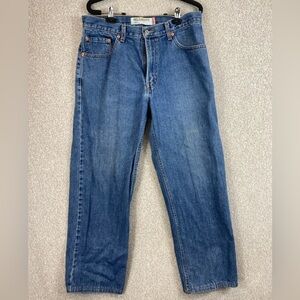 Vtg Levi’s 550 relaxed fit 33x30 100% cotton cut date 1989 tapered leg mid rise